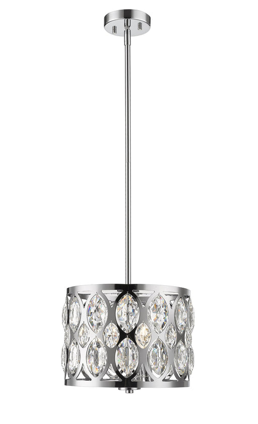Dealey 3 Light Chandelier in Chrome