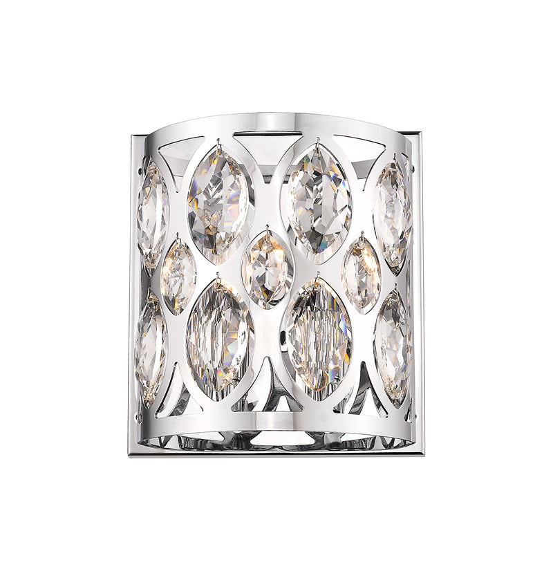 Dealey 2 Light Wall Sconce in Chrome