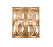 Dealey 2 Light Wall Sconce in Heirloom Brass