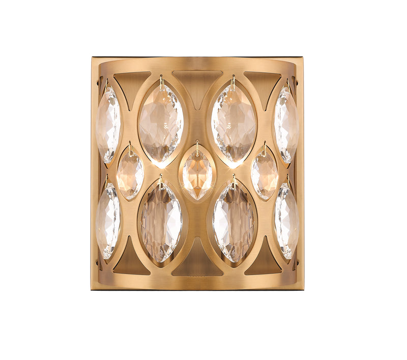 Dealey 2 Light Wall Sconce in Heirloom Brass