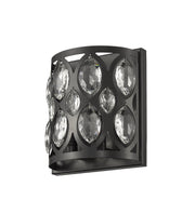 Dealey 2 Light Wall Sconce in Matte Black