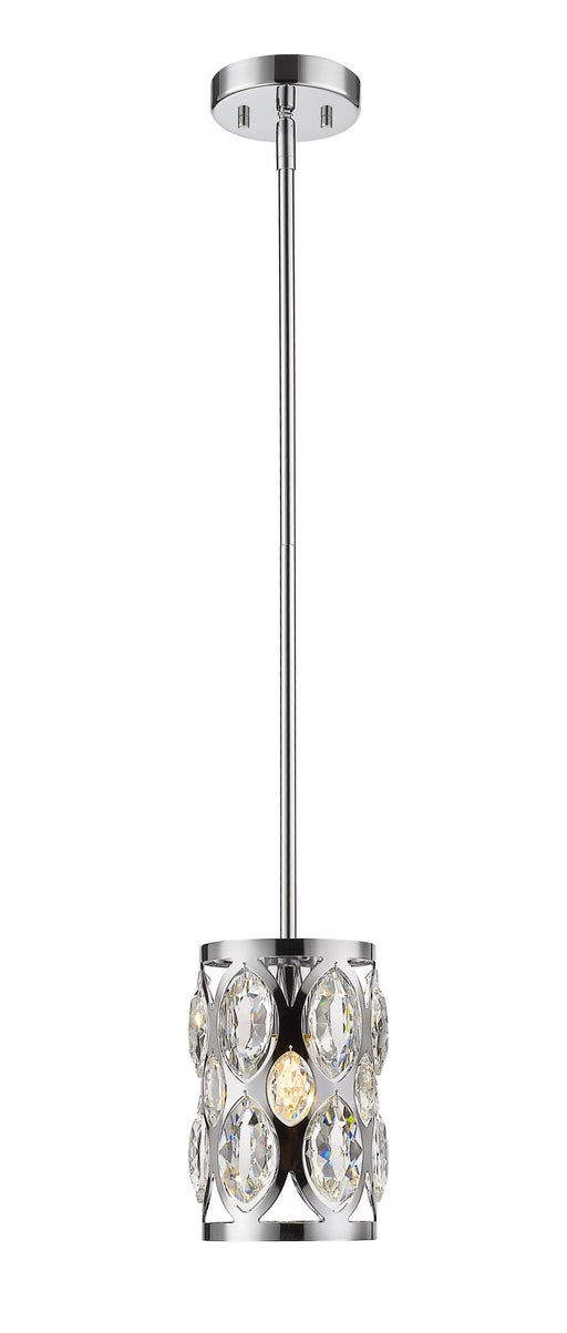 Dealey 1 Light Pendant in Chrome
