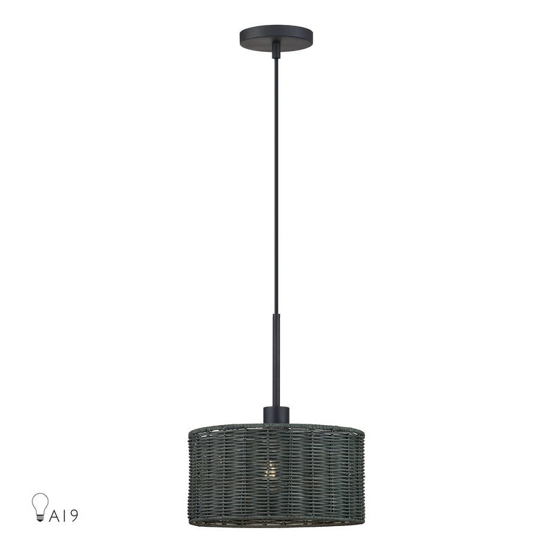 Weavington Pendant in Black