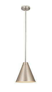Eaton 1 Light 12" Pendant in Brushed Nickel