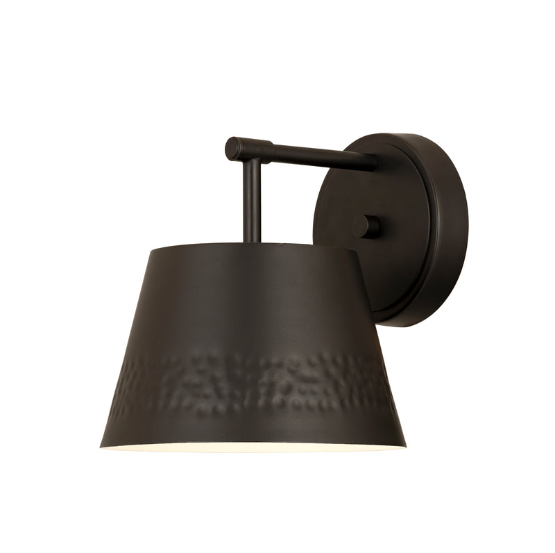 Maddox 1 Light 8" Wall Sconce in Matte Black