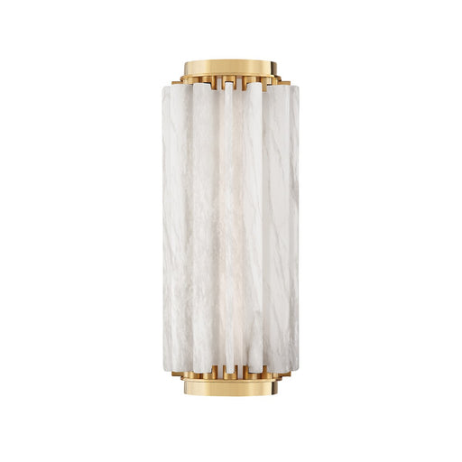 Hillside Small Wall Sconce in Aged Brass