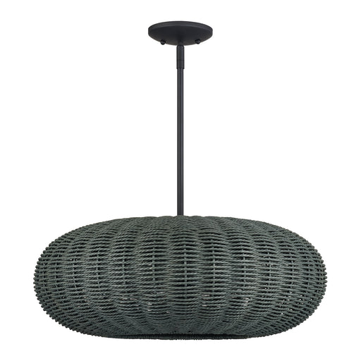 Deluna 5-Light Chandelier in Black