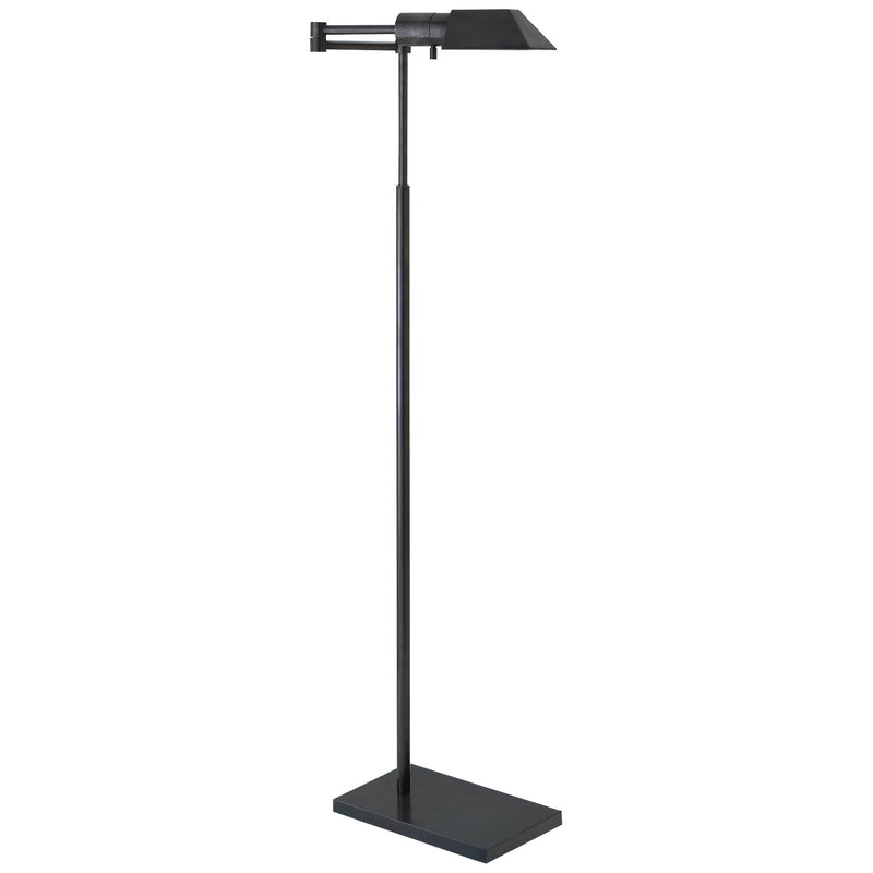 Studio Swing Arm Floor Lamp in Bronze