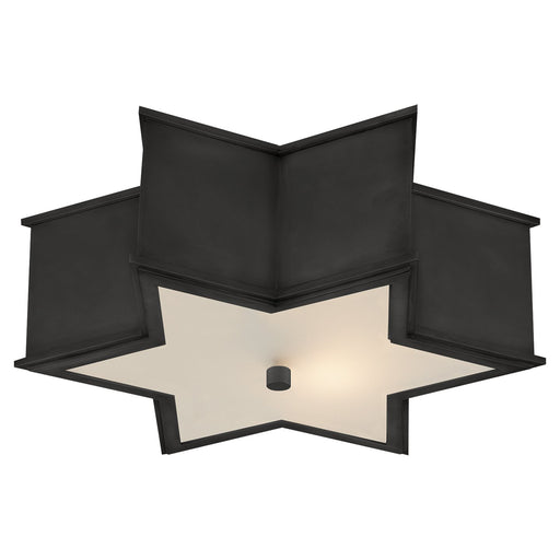 Sophia 17" 3-Light Flush Mount in Gun Metal