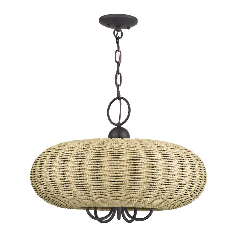 Summervine 5-Light Chandelier in Bronze