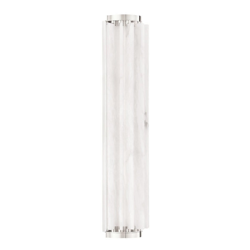 Hillside Large Wall Sconce in Polished Nickel