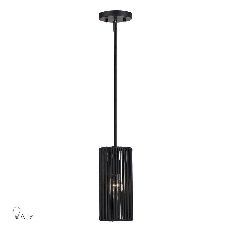 Acordia Mini Pendant in Black