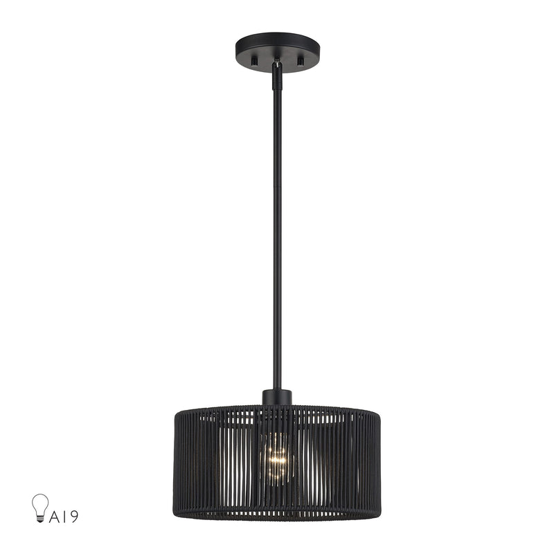 Acordia Pendant in Black