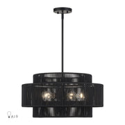 Acordia 5-Light Chandelier in Black