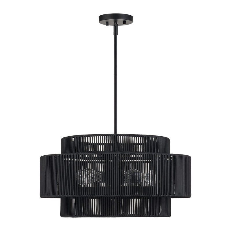 Acordia 5-Light Chandelier in Black