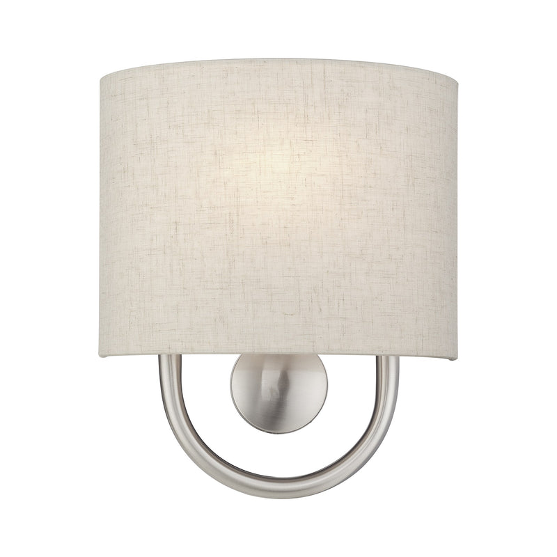 Stratton ADA Wall Sconce in Brushed Nickel