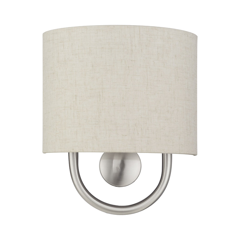 Stratton ADA Wall Sconce in Brushed Nickel