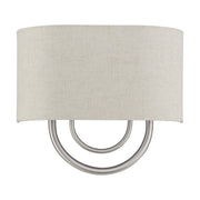 Stratton 2-Light 13" ADA Wall Sconce in Brushed Nickel