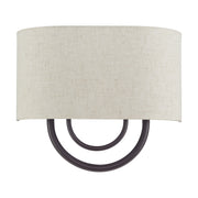 Stratton 2-Light 13" ADA Wall Sconce in English Bronze