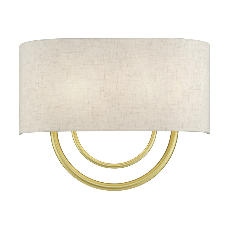 Stratton 2-Light 15" ADA Wall Sconce in Soft Gold