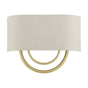Stratton 2-Light 15" ADA Wall Sconce in Soft Gold