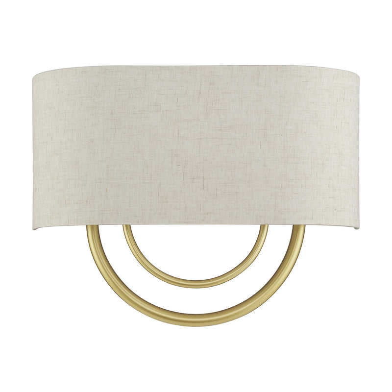 Stratton 2-Light 15" ADA Wall Sconce in Soft Gold