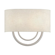 Stratton 2-Light 15" ADA Wall Sconce in Brushed Nickel
