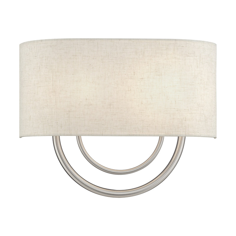 Stratton 2-Light 15" ADA Wall Sconce in Brushed Nickel