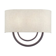 Stratton 2-Light 15" ADA Wall Sconce in English Bronze