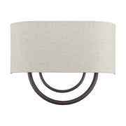Stratton 2-Light 15" ADA Wall Sconce in English Bronze
