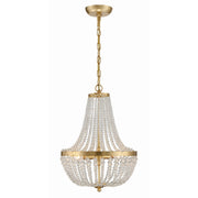 Rylee 3 Light 14" Pendant in Antique Gold
