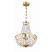 Rylee 3 Light 14" Pendant in Antique Gold