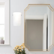 Hudson 9" Wall Sconce in Opal Glass