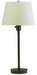 Generation Collection 25.5 Inch Table Lamp Granite with White Linen Hardback