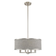Park Ridge 4-Light Chandelier in Brushed Nickel