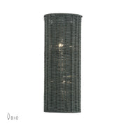 Weavington 2-Light Half Cylinder ADA Wall Sconce in Brushed Nickel