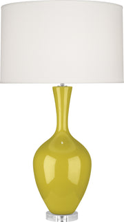 Audrey Table Lamp with Fondine Fabric Shade - Lamps Expo