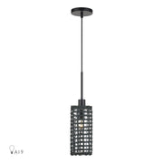 Twinewell Mini Pendant in Black