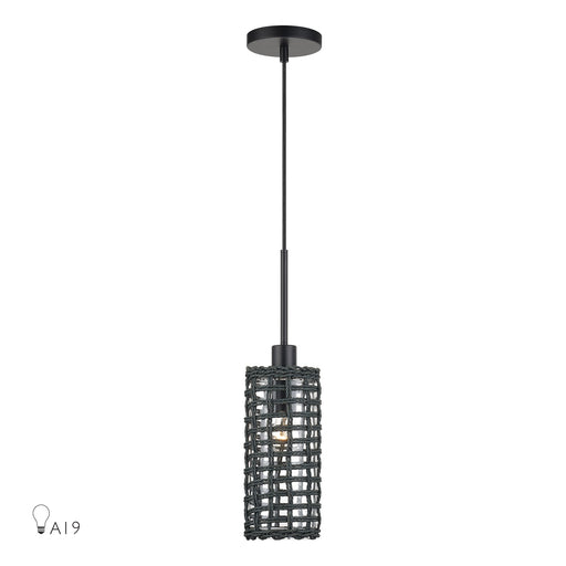 Twinewell Mini Pendant in Black