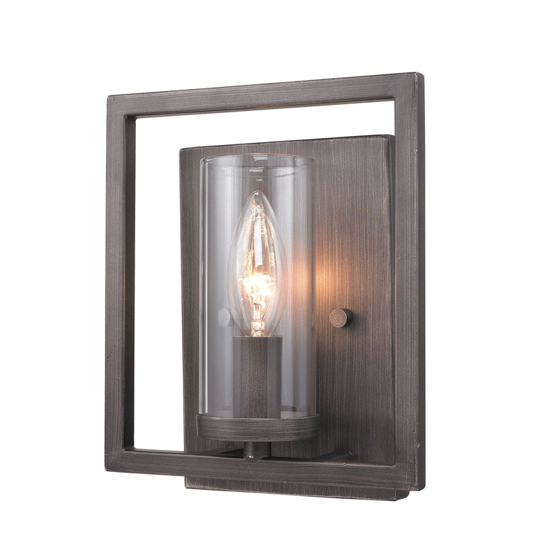 Marco Wall Sconce in Gunmetal Bronze