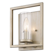 Marco Wall Sconce in White Gold