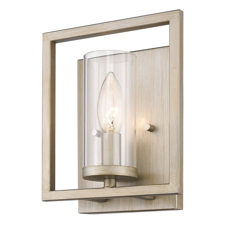 Marco Wall Sconce in White Gold