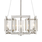 Marco 4-Light Chandelier in Pewter