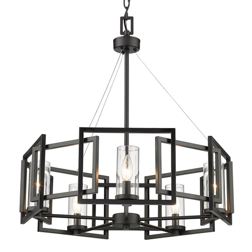 Marco 5-Light Chandelier in Matte Black