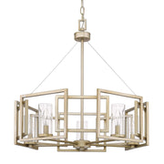 Marco 5-Light Chandelier in White Gold