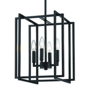 Tribeca 4-Light Chandelier in Matte Black