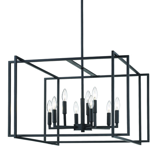 Tribeca 9-Light Chandelier in Matte Black