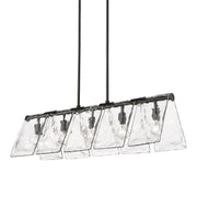 Serenity 5-Light Linear Pendant in Matte Black