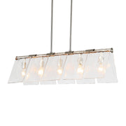 Serenity 5-Light Linear Pendant in Pewter