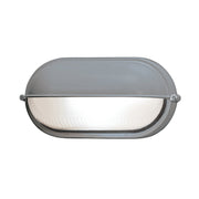 Nauticus Outdoor Bulkhead Light in Satin
